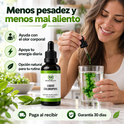 CLOROFILA BENEVOLENT® | SIÉNTETE FRESCA, LIVIANA Y SEGURA